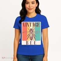 Vintage Bee Women's T-Shirt thumb 4