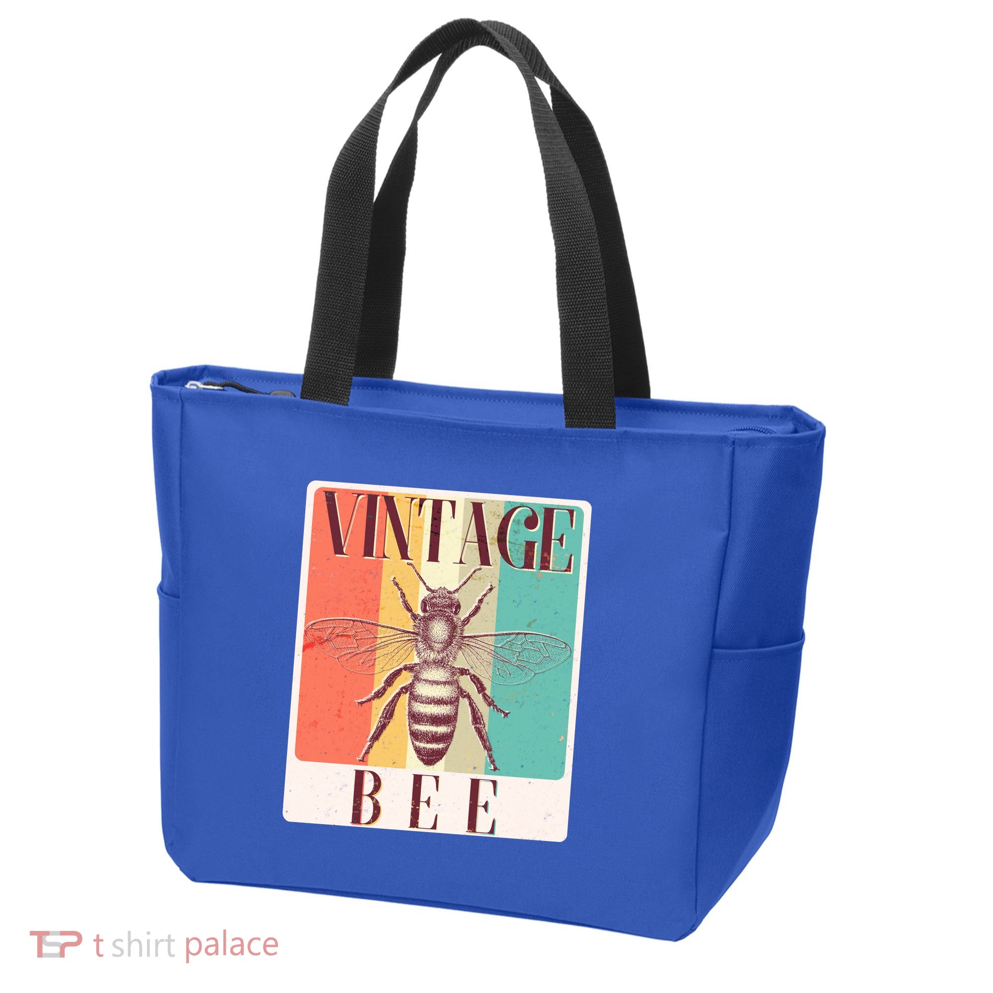 Vintage Bee Tote Bag