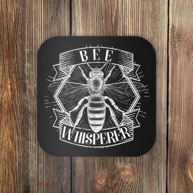 Vintage Bee Whisperer Coaster
