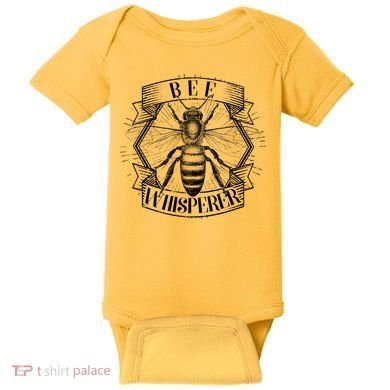 Vintage Bee Whisperer Baby Bodysuit