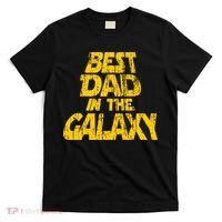 Vintage Best Dad In The Galaxy T-Shirt thumb 0