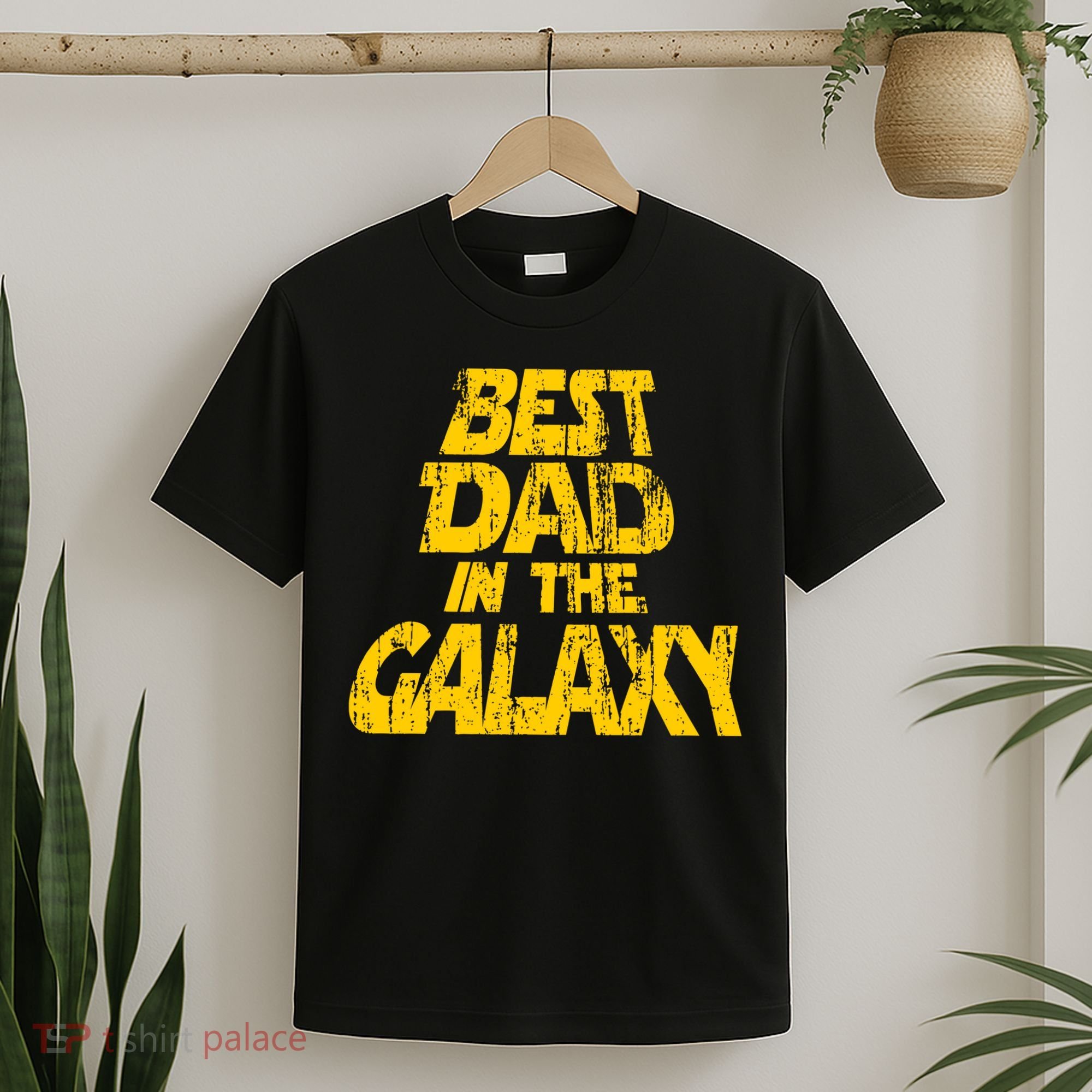 Vintage Best Dad In The Galaxy T-Shirt