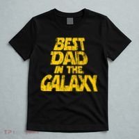 Vintage Best Dad In The Galaxy T-Shirt thumb 5