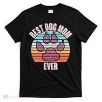 Vintage Best Dog Mom Ever T-Shirt thumb 0