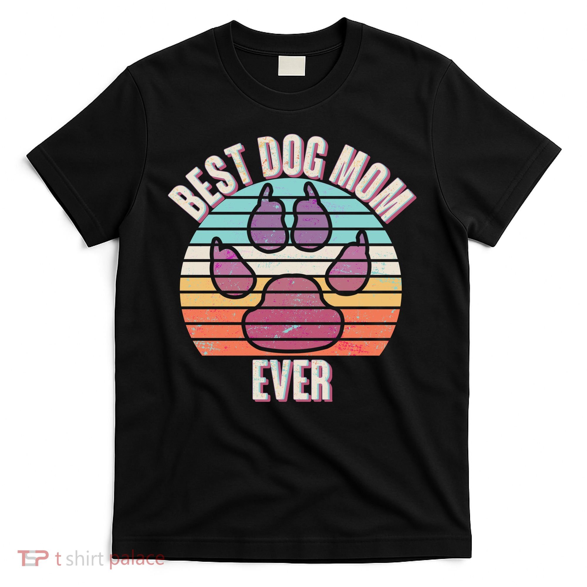 Vintage Best Dog Mom Ever T-Shirt