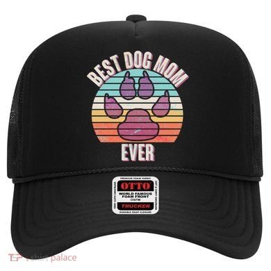 Vintage Best Dog Mom Ever Hat