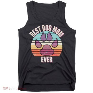 Vintage Best Dog Mom Ever Tank Top