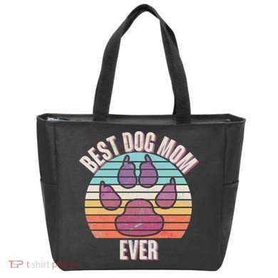Vintage Best Dog Mom Ever Bag