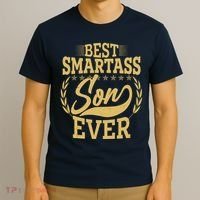 Vintage Best Smartass Son Ever T-Shirt thumb 3