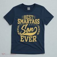 Vintage Best Smartass Son Ever T-Shirt thumb 5