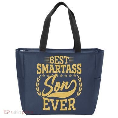 Vintage Best Smartass Son Ever Tote Bag