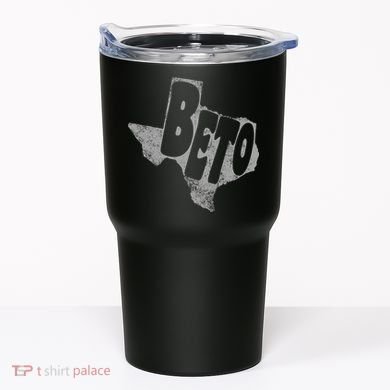 Vintage BETO Texas State Logo Tumbler