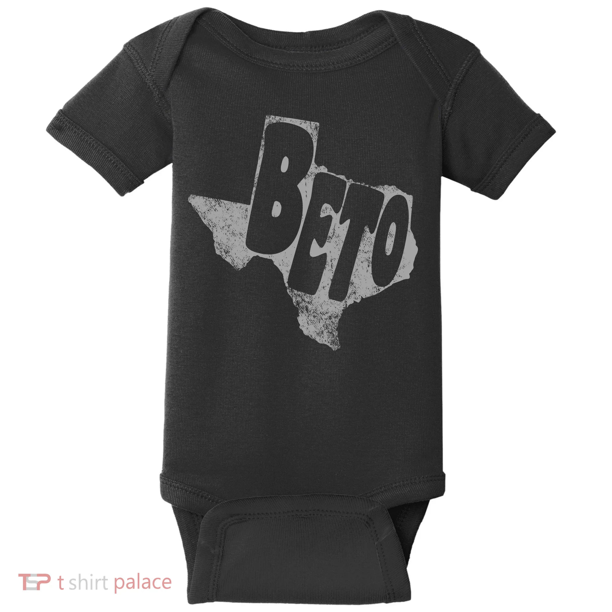 Vintage BETO Texas State Logo Baby Bodysuit
