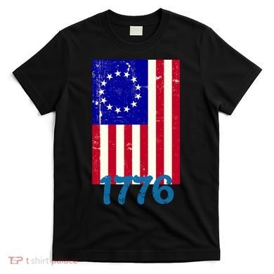 Vintage Betsy Ross American Flag T-Shirt
