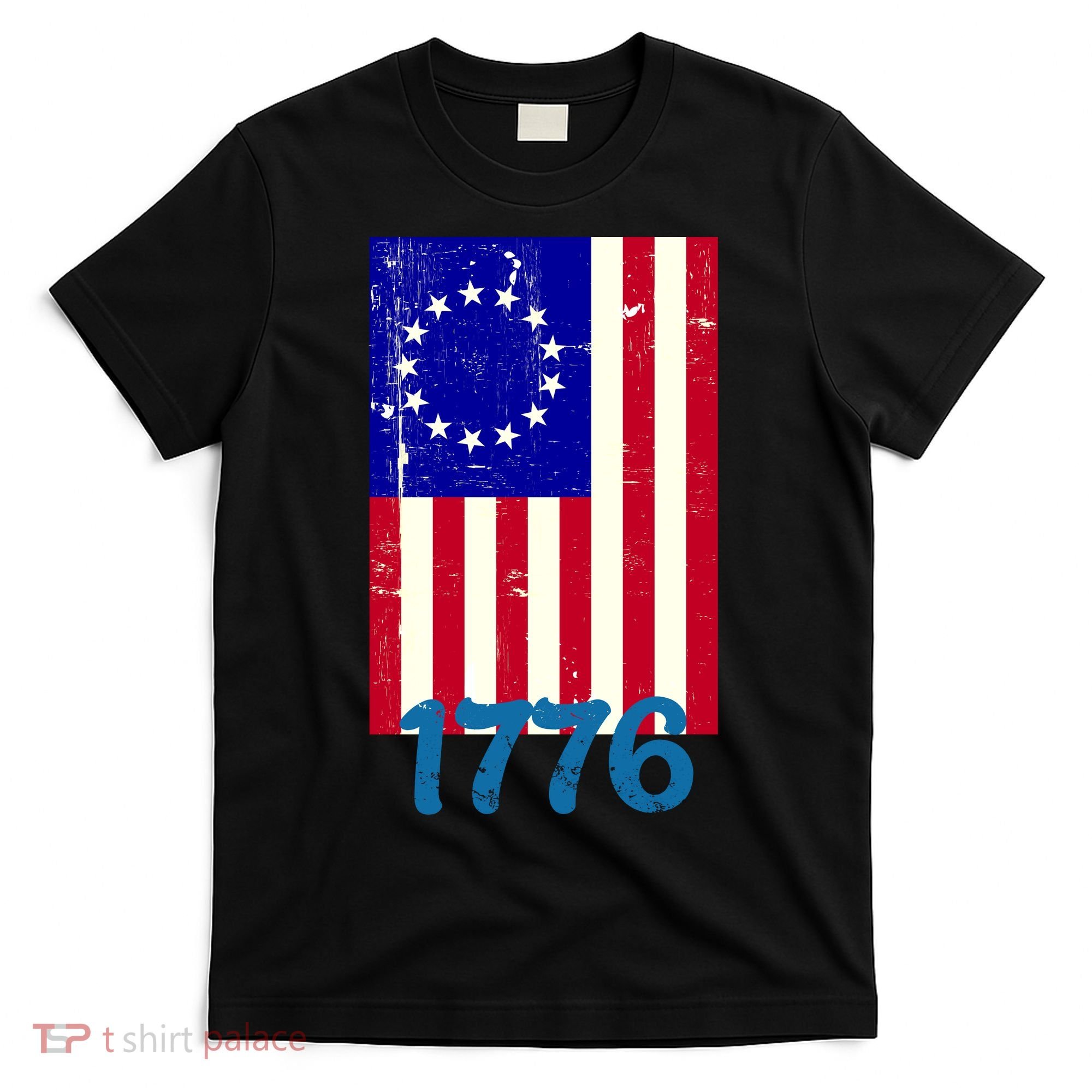 Vintage Betsy Ross American Flag T-Shirt