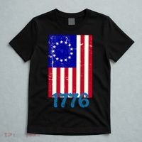 Vintage Betsy Ross American Flag T-Shirt thumb 5