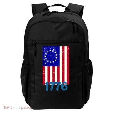 Vintage Betsy Ross American Flag Backpack