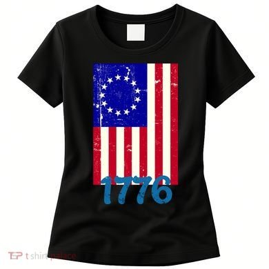Vintage Betsy Ross American Flag Women's T-Shirt