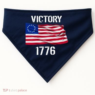 Vintage Betsy Ross American Flag 1776 USA-Made Doggie Bandana
