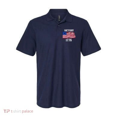 Vintage Betsy Ross American Flag 1776 Polo