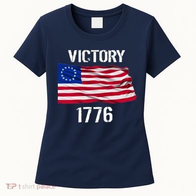 Vintage Betsy Ross American Flag 1776 Women's T-Shirt