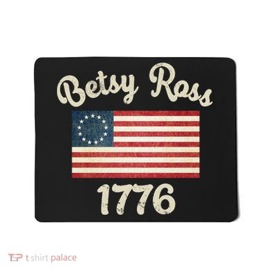 Vintage Betsy Ross Flag 1776 Mousepad