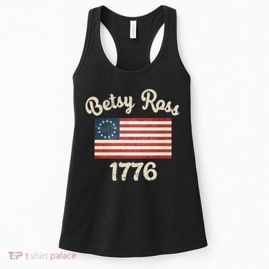 Vintage Betsy Ross Flag 1776 Women's Tank Top