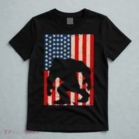 Vintage Bigfoot American Flag T-Shirt thumb 5