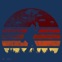 Vintage Bigfoot UFO Abduction Believe T-Shirt thumb 7