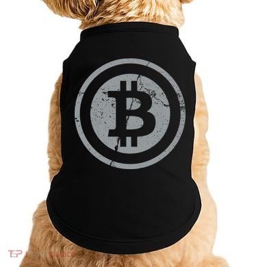 Vintage Bitcoin Crypto Currency Doggie Tank