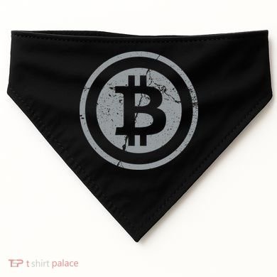 Vintage Bitcoin Crypto Currency USA-Made Doggie Bandana