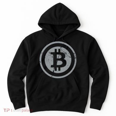 Vintage Bitcoin Crypto Currency Hoodie