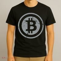 Vintage Bitcoin Crypto Currency T-Shirt thumb 3