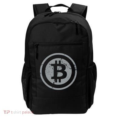 Vintage Bitcoin Crypto Currency Backpack
