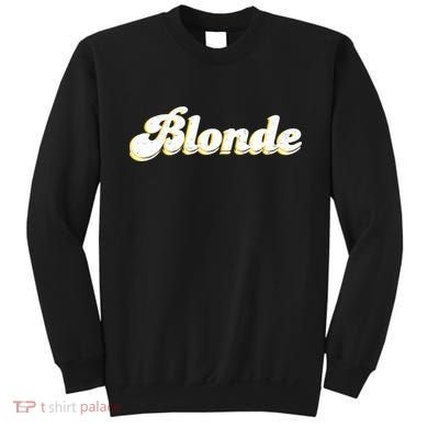 Vintage Blonde Logo Sweatshirt