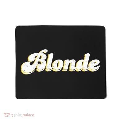 Vintage Blonde Logo Mousepad