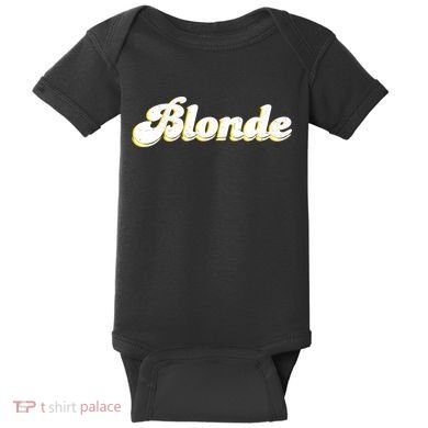 Vintage Blonde Logo Baby Bodysuit
