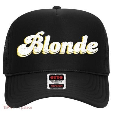 Vintage Blonde Logo Hat