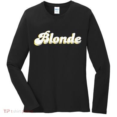 Vintage Blonde Logo Women's Long Sleeve Shirt