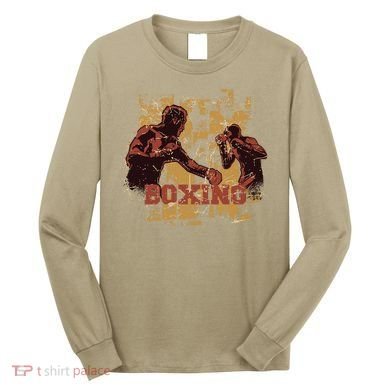 Vintage Boxing Long Sleeve Shirt