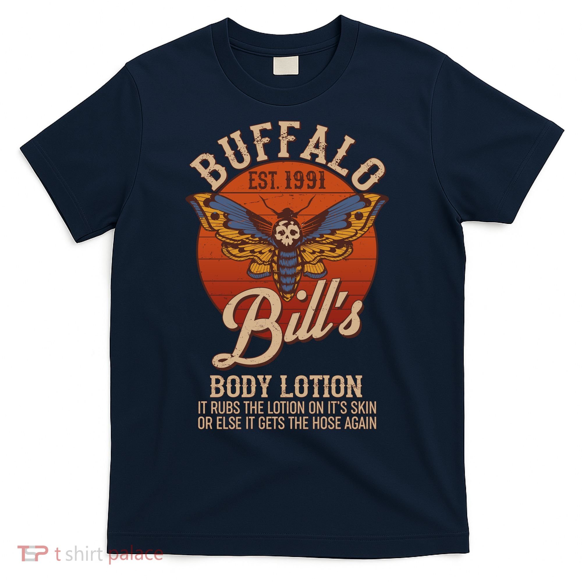 Vintage Buffalo Bill's Body Lotion Est 1991 Silence Of the Lambs T-Shirt