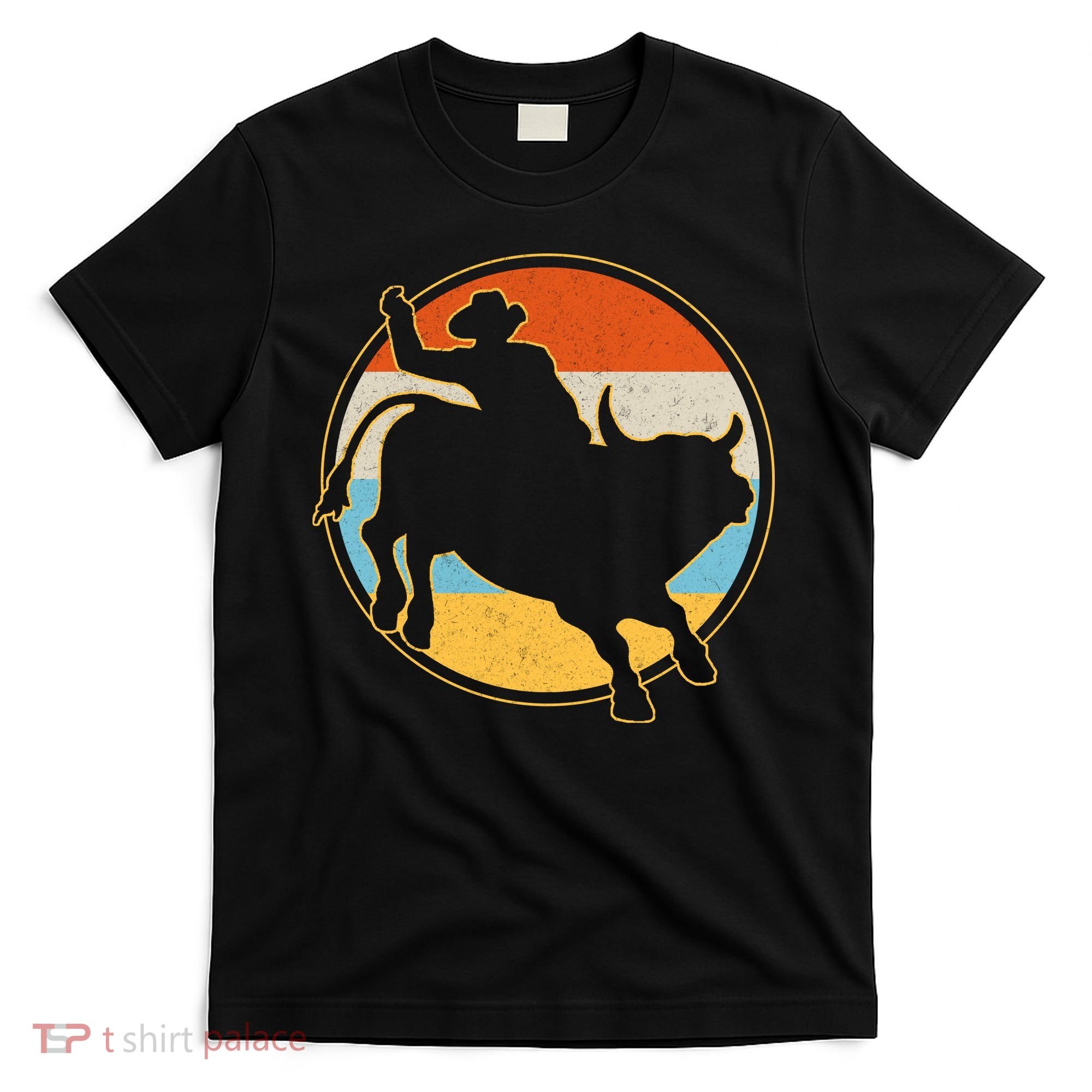 Vintage Bull Riding Rodeo T-Shirt