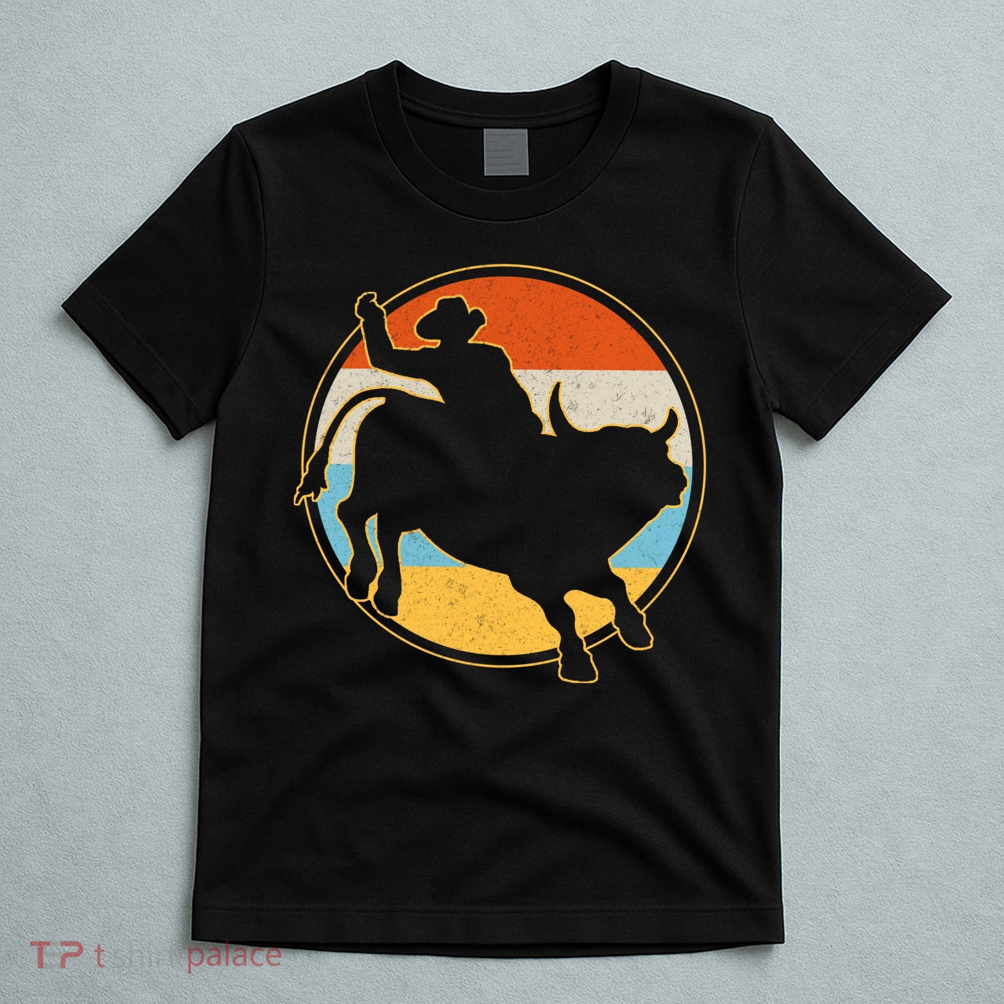 Vintage Bull Riding Rodeo T-Shirt