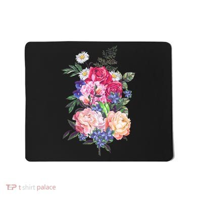 Vintage Bunch Bouquet of Flowers Mousepad