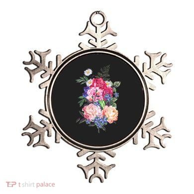 Vintage Bunch Bouquet of Flowers Ornament