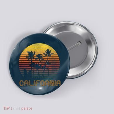 Vintage California  Button