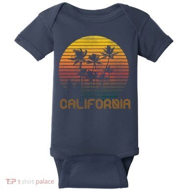 Vintage California  Baby Bodysuit