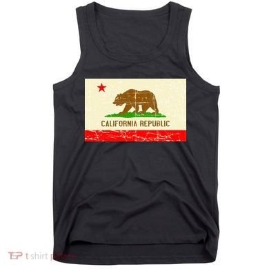 Vintage California Republic Flag Tank Top