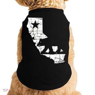 Vintage California Republic State Bear Doggie Tank