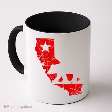 Vintage California Republic State Bear Coffee Mug
